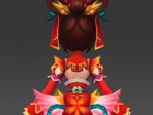 quality fantasy character collection 3D Model