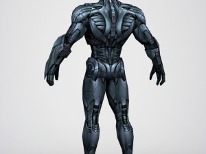 game ready superhero ultron 3Dモデル