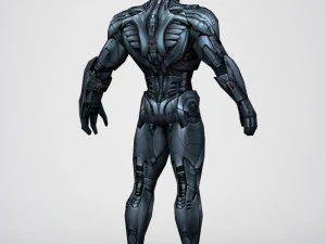 game ready superhero ultron 3D Model