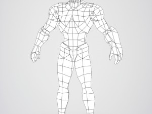 game ready superhero ultron 3Dモデル