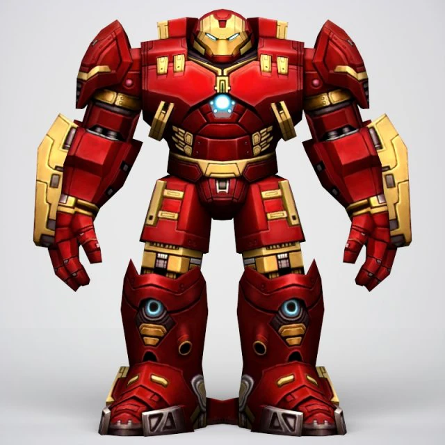 iron man hulkbuster armor 3D Model .c4d .max .obj .3ds .fbx .stl .blend 