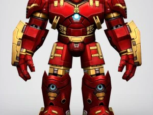 demir adam hulkbuster zırhı 3D Model