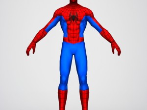 game ready superhero spider man 3D Model