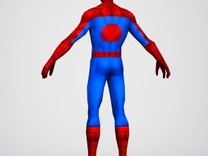 game ready superhero spider man Modello 3D