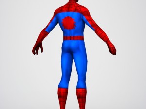 game ready superhero spider man Modello 3D