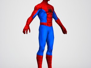 game ready superhero spider man Modello 3D