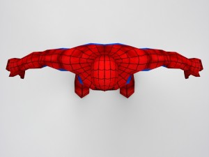 game ready superhero spider man Modello 3D