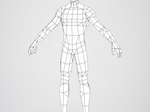 game ready superhero spider man Modello 3D
