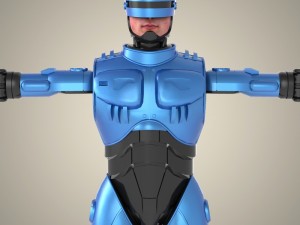 superhero robocop 3D Модель