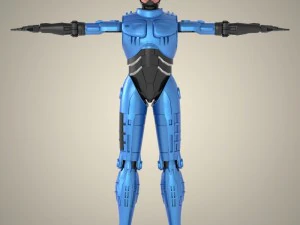 superhero robocop 3D Model
