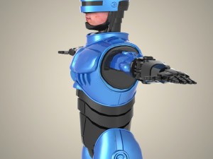 superhero robocop 3D Модель
