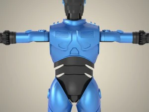 superhero robocop 3D Model