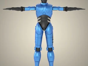 superhero robocop 3D Model