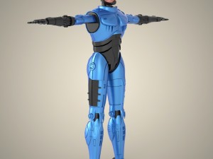 superhero robocop 3D Модель