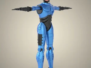 superhero robocop 3D Model