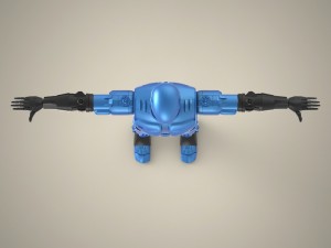superhero robocop 3D Модель
