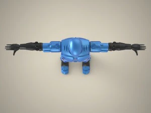 superhero robocop 3D Model