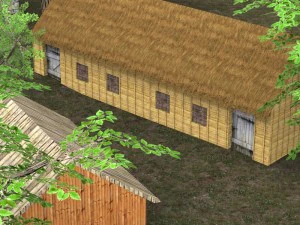 game ready old village 3D Model