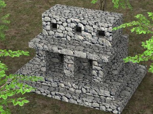 game ready old village 3D Model