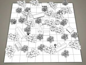 game ready old village 3D Model
