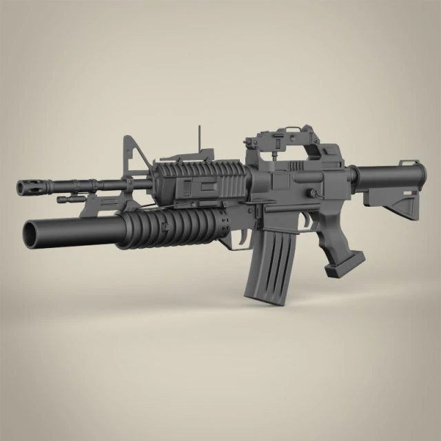 c15-m203 machine 3D Model .c4d .max .obj .3ds .fbx .stl .blend 