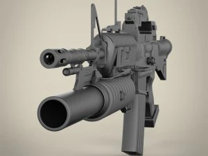 c15-m203 machine 3D Model