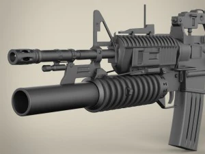 c15-m203 machine 3D Model