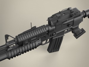 c15-m203 machine Model 3D