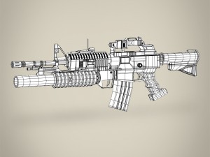 c15-m203 machine Model 3D