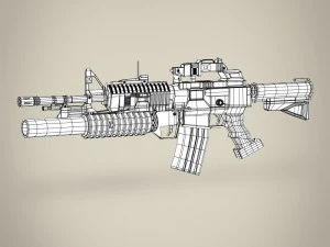 c15-m203 machine 3D Model