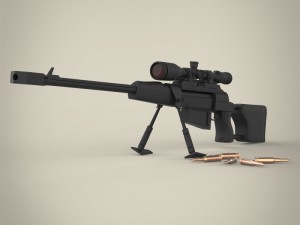 r4p3 sniper 3D Model