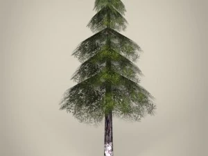 game ready tree collection 3D Model