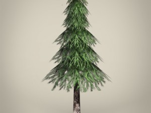 game ready tree collection 3D Модель