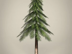 game ready tree collection 3D Model