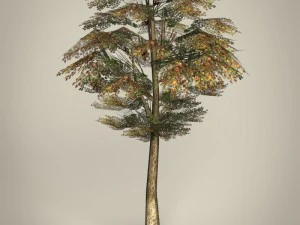 game ready tree collection 3D Model