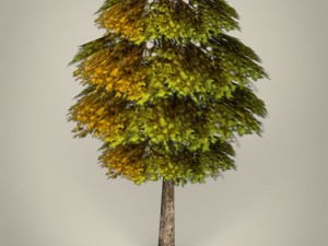 game ready tree collection 3D Модель
