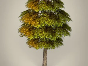 game ready tree collection 3D Model