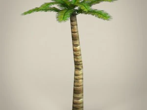 game ready tree collection 3D Model