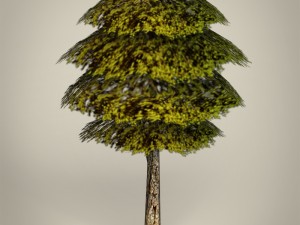 game ready tree collection 3D Модель