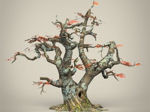 game ready maple tree collection 3D Model