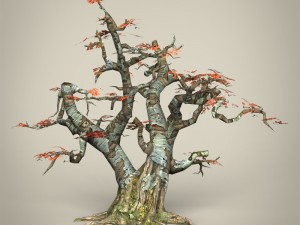 game ready maple tree collection 3D Model