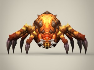 game ready fantasy spider 3D Model