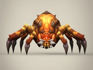 game ready fantasy spider 3D Model