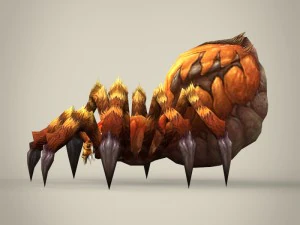 game ready fantasy spider 3D Model