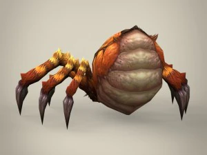game ready fantasy spider 3D Model