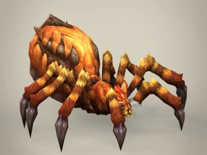 game ready fantasy spider 3D Model