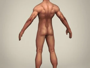 uomo realistico pronto per il gioco Modello 3D