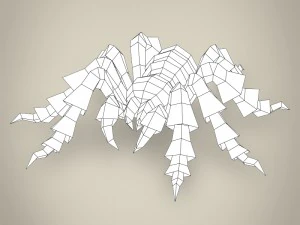 game ready spider tarantula 3D Model