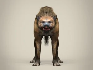 гра готова фентезі гієна 3D Модель