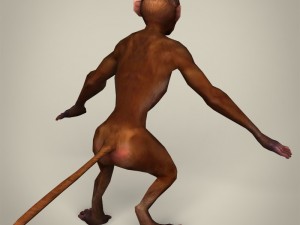 game ready realistic monkey 3D Model